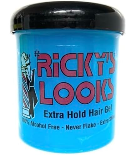 Amazon.com : Ricky's Looks Mega Hold Styling Hair Gel for Curly